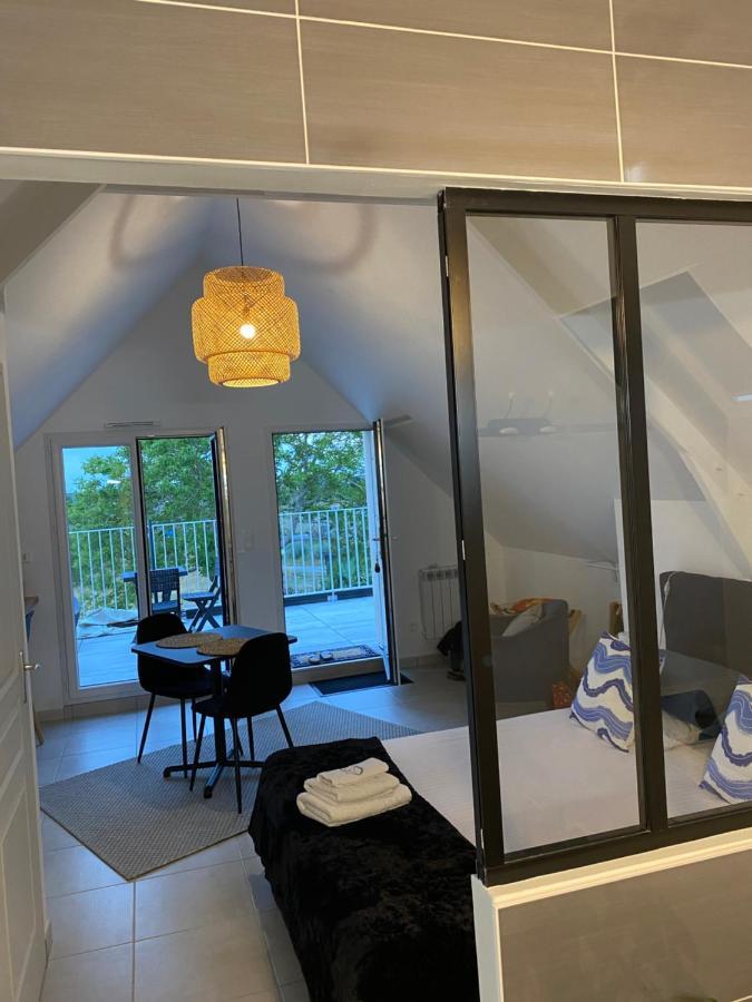 Appartement Lu'Ermael Avec Vue Mont Saint Michel Courtils Eksteriør bilde